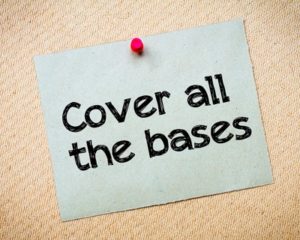 cover all the bases
