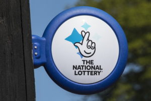 national lottery sign