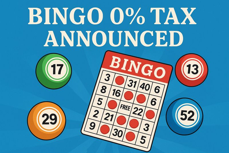 bingo zero percent tax