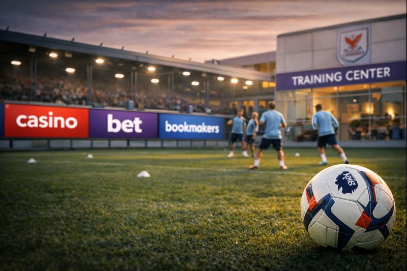 gambling sponsor front of shirt ban where is the money going